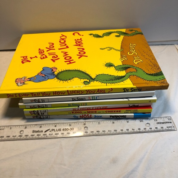 Lot of 6 Hard Cover Dr.Seuss Books Vintage - Picture 15 of 15